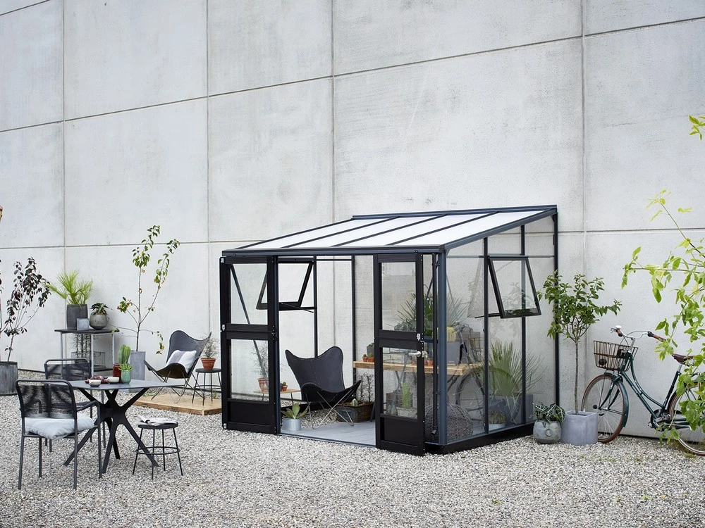 Royal Well Muurkas Veranda 6,6 Antracietgrijs Gecoat - Afbeelding 5